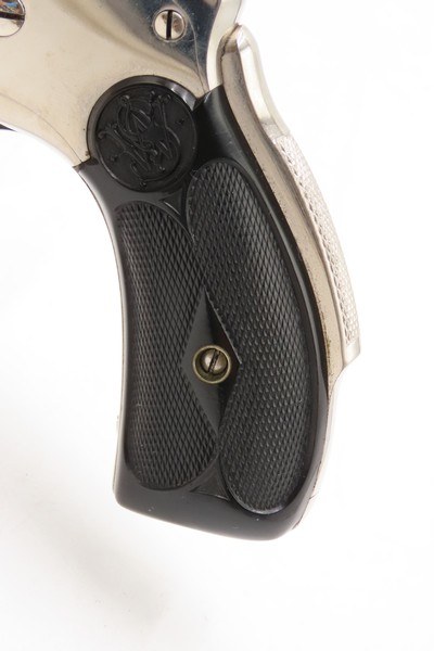 SMITH & WESSON .38 Safety Hammerless SELF DEFENSE Handgun C&RS&W CONCEAL & CARRY Revolver NICE NICKEL FINISH - Image 3 of 21