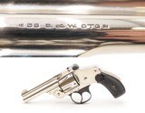 SMITH & WESSON .38 Safety Hammerless SELF DEFENSE Handgun C&RS&W CONCEAL & CARRY Revolver NICE NICKEL FINISH - Image 1 of 21