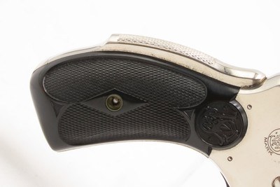 SMITH & WESSON .38 Safety Hammerless SELF DEFENSE Handgun C&RS&W CONCEAL & CARRY Revolver NICE NICKEL FINISH - Image 19 of 21