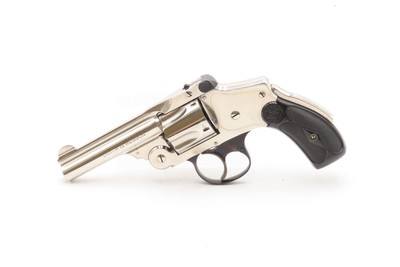 SMITH & WESSON .38 Safety Hammerless SELF DEFENSE Handgun C&RS&W CONCEAL & CARRY Revolver NICE NICKEL FINISH - Image 2 of 21