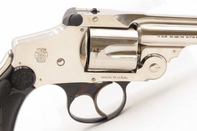SMITH & WESSON .38 Safety Hammerless SELF DEFENSE Handgun C&RS&W CONCEAL & CARRY Revolver NICE NICKEL FINISH - Image 20 of 21