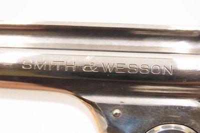 SMITH & WESSON .38 Safety Hammerless SELF DEFENSE Handgun C&RS&W CONCEAL & CARRY Revolver NICE NICKEL FINISH - Image 6 of 21