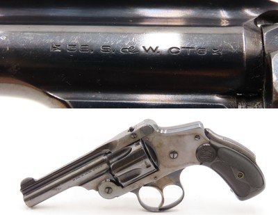 Early 1900s SMITH & WESSON .38 Safety Hammerless C&R SELF DEFENSE RevolverNice TURN OF THE CENTURY Top Break Revolver - Image 1 of 18