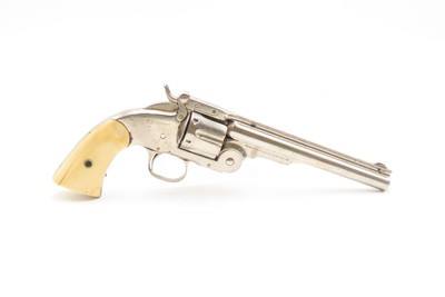 Antique U.S. SMITH & WESSON 2nd Model SCHOFIELD SA Revolver w/IVORY GRIPSOne of 5,934 Second Models Manufactured c. 1876-77 - Image 15 of 18
