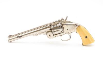 Antique U.S. SMITH & WESSON 2nd Model SCHOFIELD SA Revolver w/IVORY GRIPSOne of 5,934 Second Models Manufactured c. 1876-77 - Image 2 of 18