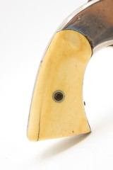 Antique U.S. SMITH & WESSON 2nd Model SCHOFIELD SA Revolver w/IVORY GRIPSOne of 5,934 Second Models Manufactured c. 1876-77 - Image 16 of 18