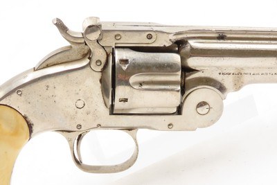 Antique U.S. SMITH & WESSON 2nd Model SCHOFIELD SA Revolver w/IVORY GRIPSOne of 5,934 Second Models Manufactured c. 1876-77 - Image 17 of 18