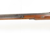 SILVER INLAID SWISS Antique HERRMANN of AARBERG Percussion SCHUETZEN RifleMid-19th Century Long Range Target Rifle - Image 20 of 25