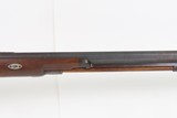 SILVER INLAID SWISS Antique HERRMANN of AARBERG Percussion SCHUETZEN RifleMid-19th Century Long Range Target Rifle - Image 4 of 25