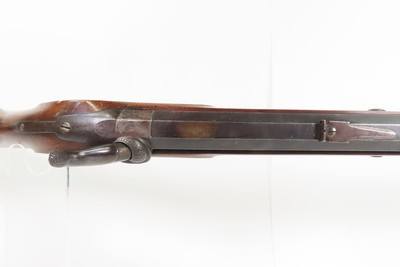 SILVER INLAID SWISS Antique HERRMANN of AARBERG Percussion SCHUETZEN RifleMid-19th Century Long Range Target Rifle - Image 15 of 25