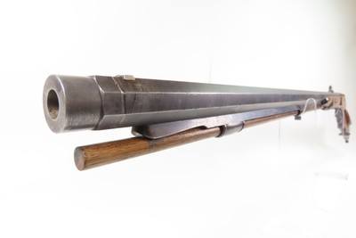 SILVER INLAID SWISS Antique HERRMANN of AARBERG Percussion SCHUETZEN RifleMid-19th Century Long Range Target Rifle - Image 24 of 25