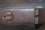 1837 Date Antique FRENCH VERSAILLES M1777/1822 Percussion Conversion Musket Early 19th Century FLINTLOCK to PERCUSSION Musket - Image 10 of 20