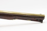 BRACE of REVOLUTIONARY WAR Era Brass Barrel JOVER & SON Flintlock Pistols - Image 18 of 25
