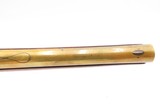BRACE of REVOLUTIONARY WAR Era Brass Barrel JOVER & SON Flintlock Pistols - Image 9 of 25