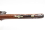 BRACE of REVOLUTIONARY WAR Era Brass Barrel JOVER & SON Flintlock Pistols - Image 7 of 25