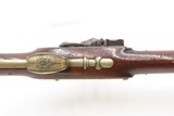 BRACE of REVOLUTIONARY WAR Era Brass Barrel JOVER & SON Flintlock Pistols - Image 22 of 25