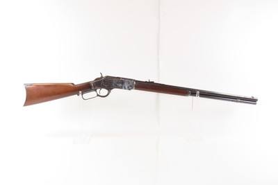 c1904 mfr. WINCHESTER 1873 .38-40 WCF C&R Rifle the “GUN THAT WON THE WEST” Handy Companion to the COLT PEACEMAKER in .38 WCF - Image 2 of 20