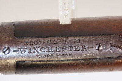 c1904 mfr. WINCHESTER 1873 .38-40 WCF C&R Rifle the “GUN THAT WON THE WEST” Handy Companion to the COLT PEACEMAKER in .38 WCF - Image 12 of 20