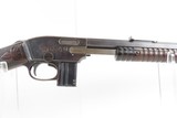 FINE Factory Engraved Model 1903 SAVAGE ARMS .22 RF Slide Action Rifle C&REARLY 20th Century .22 Caliber S, L, LR Rifle - Image 13 of 25