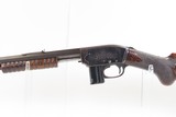 FINE Factory Engraved Model 1903 SAVAGE ARMS .22 RF Slide Action Rifle C&REARLY 20th Century .22 Caliber S, L, LR Rifle - Image 21 of 25