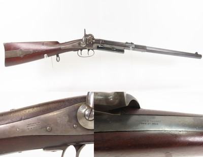 SCARCE MASS. ARMS British Contract GREENE PATENT Breech Loading CARBINE1 of 2000 Made for British Use in the CRIMEAN WAR! - Image 1 of 25