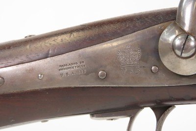 SCARCE MASS. ARMS British Contract GREENE PATENT Breech Loading CARBINE1 of 2000 Made for British Use in the CRIMEAN WAR! - Image 9 of 25