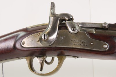 Union/Confederate CIVIL WAR Era Antique MERRILL .54 Percussion CAVALRY SRCSADDLE RING CARBINE used by the North & South - Image 6 of 22