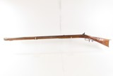 c1860s Antique Full-Stock .34 Percussion Kentucky LONG RIFLE - Image 14 of 19