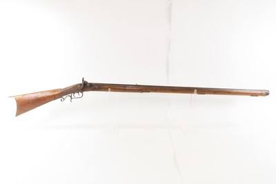 c1860s Antique Full-Stock .34 Percussion Kentucky LONG RIFLE - Image 2 of 19