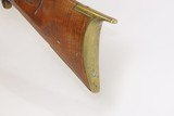 c1860s Antique Full-Stock .34 Percussion Kentucky LONG RIFLE - Image 19 of 19