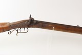 c1860s Antique Full-Stock .34 Percussion Kentucky LONG RIFLE - Image 4 of 19