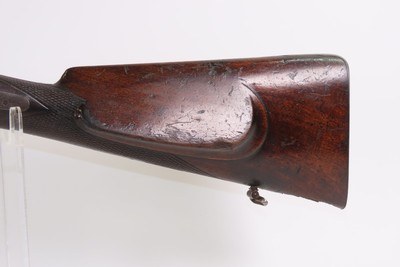 HEIDELBERG German Antique F BAUERNFEIND SxS PINFIRE SHOTGUN 19th C 16 Gauge With GAME SCENE ENGRAVINGS - Image 3 of 23