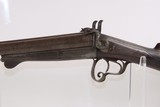 HEIDELBERG German Antique F BAUERNFEIND SxS PINFIRE SHOTGUN 19th C 16 Gauge With GAME SCENE ENGRAVINGS - Image 4 of 23