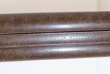HEIDELBERG German Antique F BAUERNFEIND SxS PINFIRE SHOTGUN 19th C 16 Gauge With GAME SCENE ENGRAVINGS - Image 12 of 23