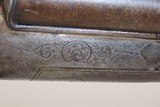 HEIDELBERG German Antique F BAUERNFEIND SxS PINFIRE SHOTGUN 19th C 16 Gauge With GAME SCENE ENGRAVINGS - Image 17 of 23
