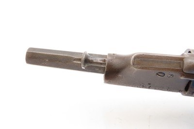 RARE CIVIL WAR Antique ALLEN & WHEELOCK Center Hammer LIPFIRE NAVY Revolver 1 of 250 .36 Cal. LIPFIRE Revolvers Made circa 1861 - Image 14 of 18