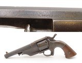 RARE CIVIL WAR Antique ALLEN & WHEELOCK Center Hammer LIPFIRE NAVY Revolver 1 of 250 .36 Cal. LIPFIRE Revolvers Made circa 1861 - Image 1 of 18