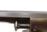 RARE CIVIL WAR Antique ALLEN & WHEELOCK Center Hammer LIPFIRE NAVY Revolver 1 of 250 .36 Cal. LIPFIRE Revolvers Made circa 1861 - Image 6 of 18