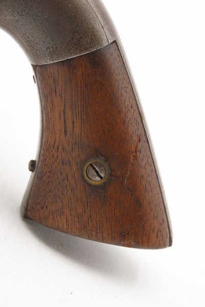 RARE CIVIL WAR Antique ALLEN & WHEELOCK Center Hammer LIPFIRE NAVY Revolver 1 of 250 .36 Cal. LIPFIRE Revolvers Made circa 1861 - Image 3 of 18