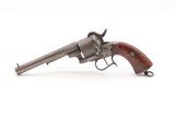 Mid-1800s BELGIAN Antique LEFAUCHEUX Patent Single Action PINFIRE RevolverAs Used by the South During the American Civil War - Image 2 of 21