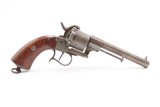 Mid-1800s BELGIAN Antique LEFAUCHEUX Patent Single Action PINFIRE RevolverAs Used by the South During the American Civil War - Image 17 of 21