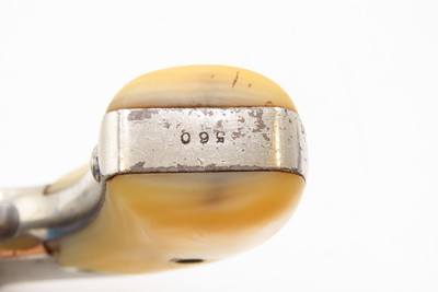 RARE Antique 1st Model SMITH & WESSON .38 Safety Hammerless w/PEARL GRIPS - Image 3 of 17