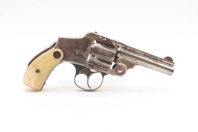 RARE Antique 1st Model SMITH & WESSON .38 Safety Hammerless w/PEARL GRIPS - Image 14 of 17