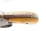 RARE Antique 1st Model SMITH & WESSON .38 Safety Hammerless w/PEARL GRIPS - Image 15 of 17