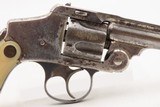 RARE Antique 1st Model SMITH & WESSON .38 Safety Hammerless w/PEARL GRIPS - Image 7 of 17