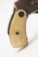 RARE Antique 1st Model SMITH & WESSON .38 Safety Hammerless w/PEARL GRIPS - Image 6 of 17