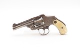 RARE Antique 1st Model SMITH & WESSON .38 Safety Hammerless w/PEARL GRIPS - Image 11 of 17