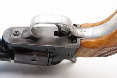 Flat Gate RUGER SINGLE SIX Revolver C&R w/TRANSFER BAR Conversion & HOLSTER Predecessor to the “NEW MODEL” Single Six - Image 16 of 22