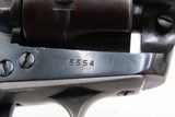 Flat Gate RUGER SINGLE SIX Revolver C&R w/TRANSFER BAR Conversion & HOLSTER Predecessor to the “NEW MODEL” Single Six - Image 18 of 22