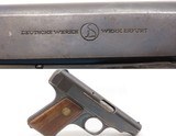 Post-WW I Deutsche Werke ORTGIES 6.35mm Hammerless C&R Pistol EVA BRAUN - Image 1 of 21